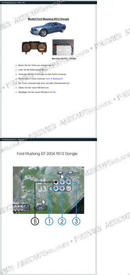 Watermarked preview of Ford Mustang Reference