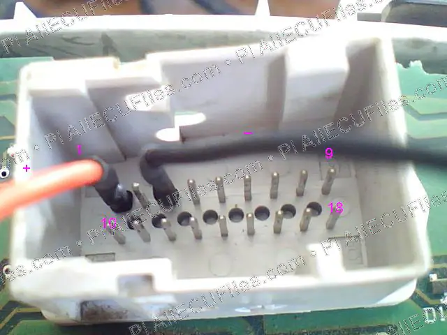 Watermarked preview of Ford Transit 20pin Reference
