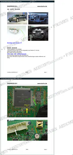 Watermarked preview of G.m Genera Motors Dodge Magnum Reference