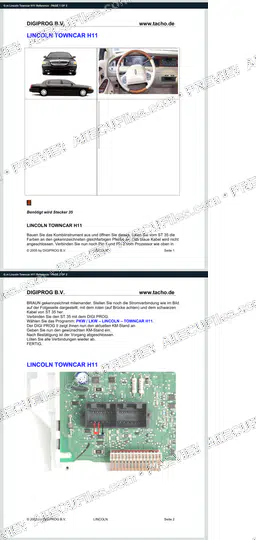 Watermarked preview of G.m Lincoln Towncar H11 Reference