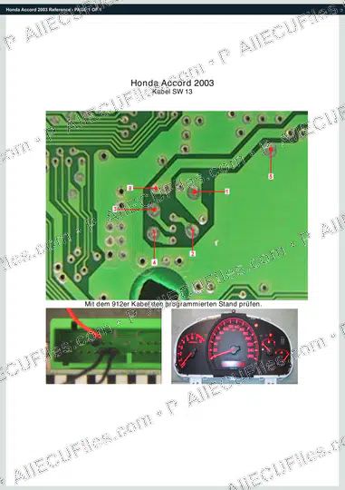 Watermarked preview of Honda Accord 2003 Reference