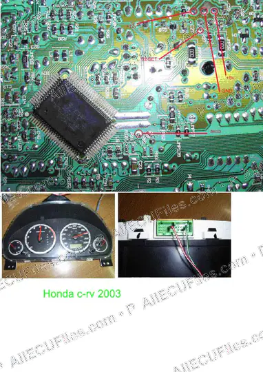Watermarked preview of Honda C Rv 2003 Reference