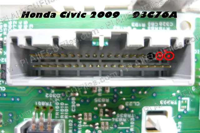 Watermarked preview of Honda Civic 2009 Connector Reference