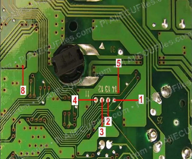 Watermarked preview of Honda Civic Eprom Pin Reference