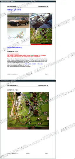 Watermarked preview of Honda Cr V C56 Reference