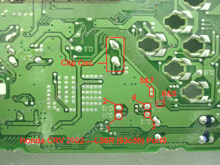 Watermarked preview of Honda Crv 2002 Reference