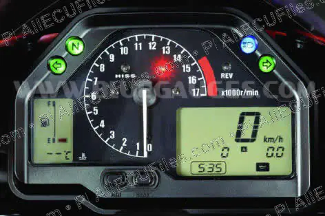 Watermarked preview of Honda - Motos 2003cbr600rr Dash Reference