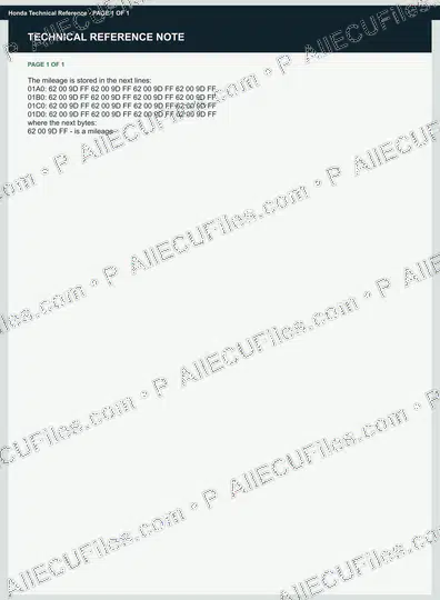 Watermarked preview of Honda Technical Reference