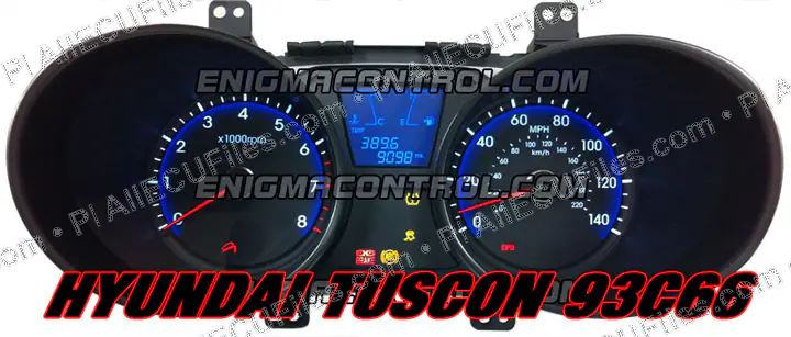 Watermarked preview of Hyundai Tuscon 93c66 Front Reference