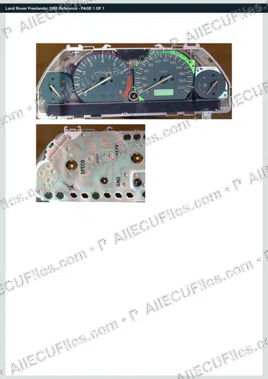 Watermarked preview of Land Rover Freelander 1998 Reference