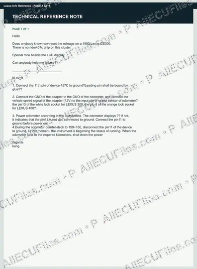 Watermarked preview of Lexus Info Reference