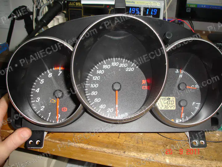 Watermarked preview of Mazda 2006 Mazda 3 Cluster Reference