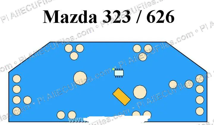 Watermarked preview of Mazda 323 626 Reference
