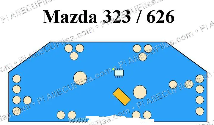 Watermarked preview of Mazda 323 626a Reference