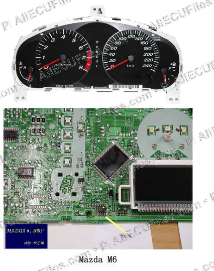 Watermarked preview of Mazda M6 Reference