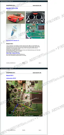 Watermarked preview of Mazda Rx 8 C56 Reference