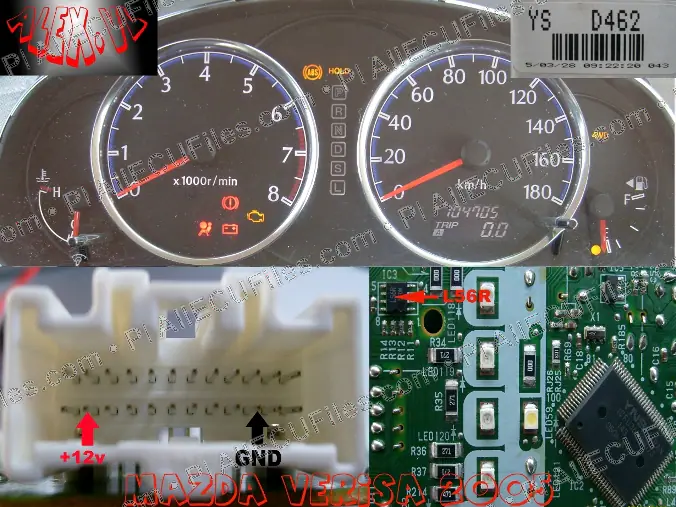 Watermarked preview of Mazda Verisa 2005 Ak Reference