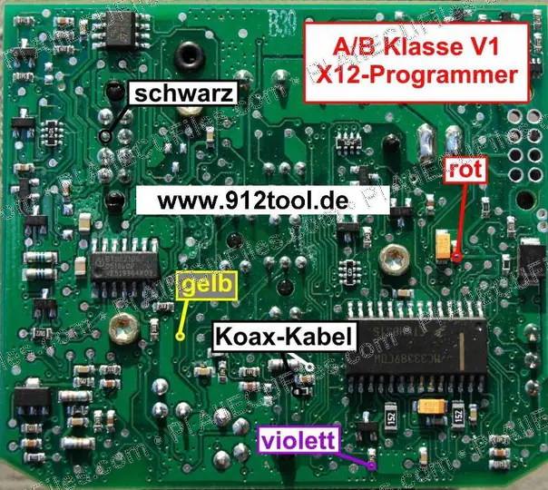 Watermarked preview of Mercedes-Benz A B Klasse Ezs V1 9s12 Reference