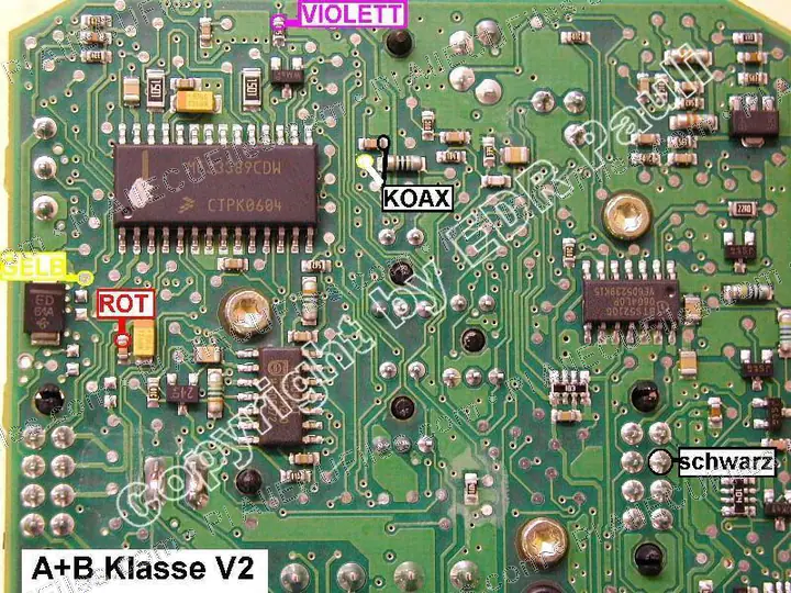 Watermarked preview of Mercedes-Benz A B Klasse Ezs V2 9s12 Reference
