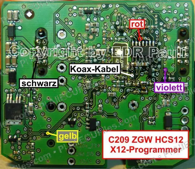Watermarked preview of Mercedes-Benz C Klasse Ezs Hcs 12 Zgw Reference