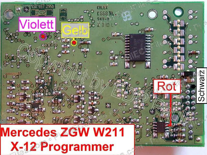 Watermarked preview of Mercedes-Benz E Klasse W211 Zgw Lang Reference