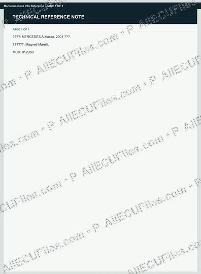 Watermarked preview of Mercedes-Benz Info Reference