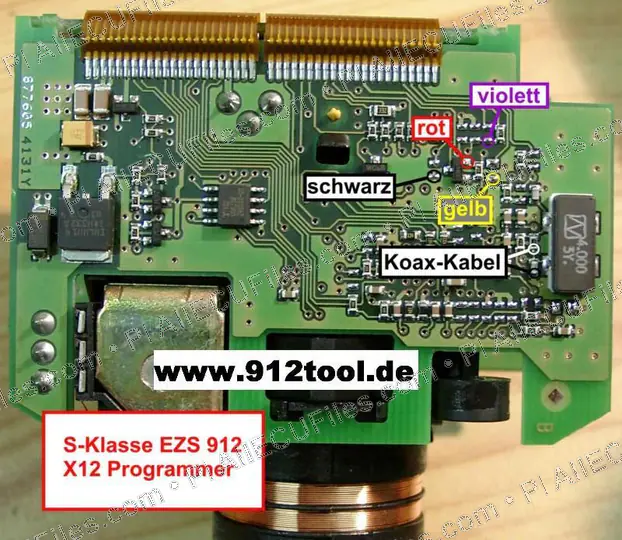 Watermarked preview of Mercedes-Benz S Klasse W220 Ezs 9s12 Reference