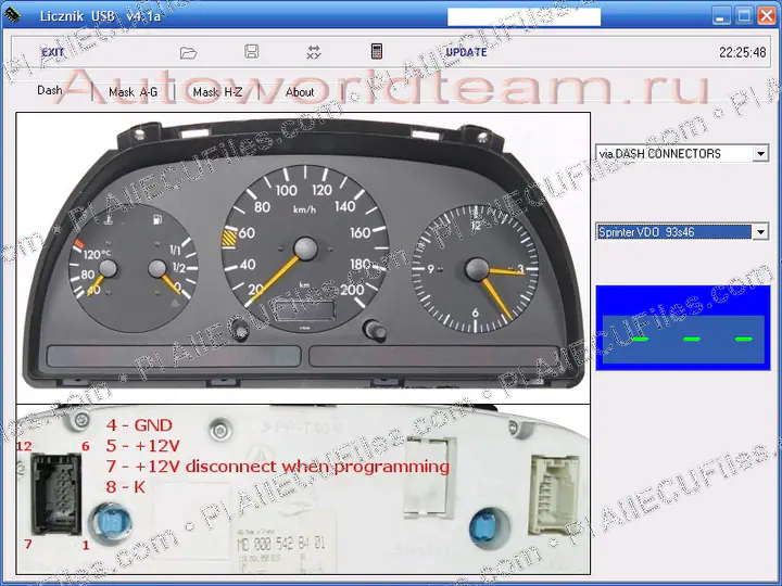 Watermarked preview of Mercedes-Benz Sprinter 93s46 Reference