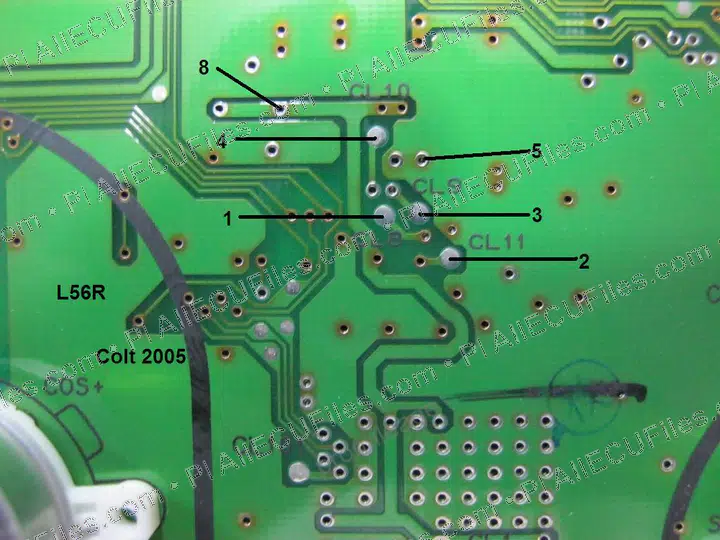 Watermarked preview of Mitsubishi Colt 2005 Reference
