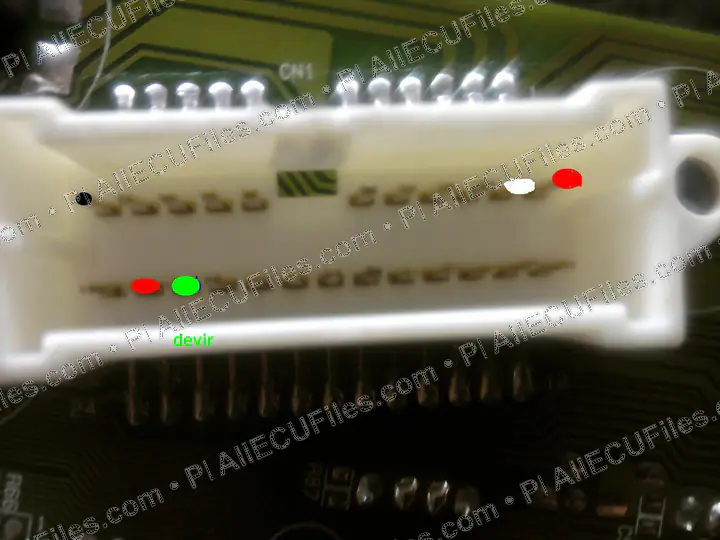 Watermarked preview of Nissan Almera Connector Reference