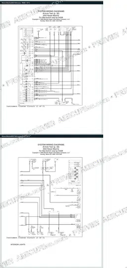 Watermarked preview of Nissan Maxima2002 Reference