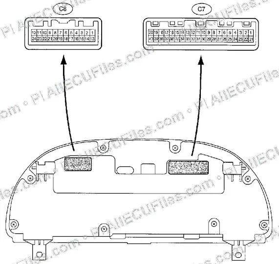 Watermarked preview of Obd Pins Camry Acv1 Reference