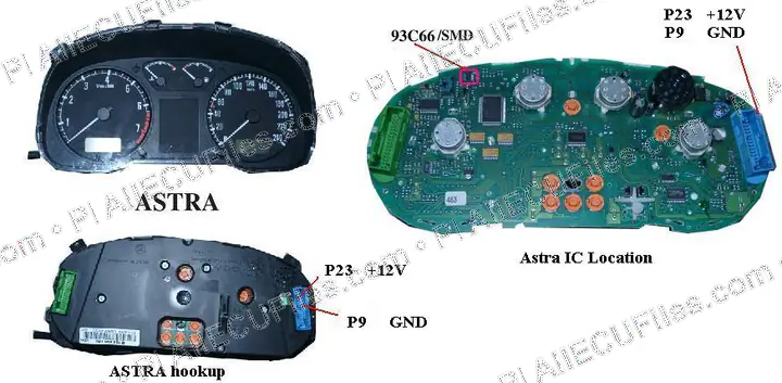 Watermarked preview of Opel Astra Reference