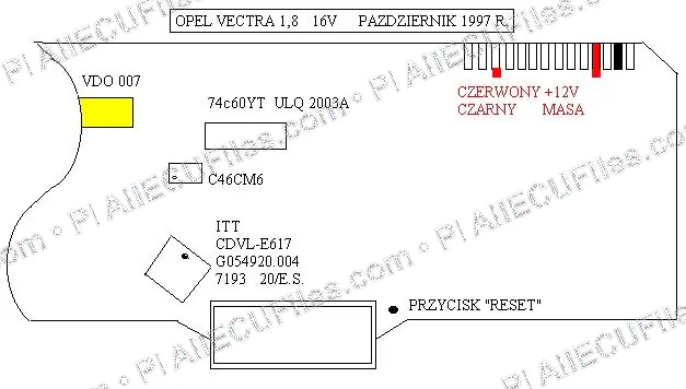 Watermarked preview of Opel Vectra 1 8 Reference