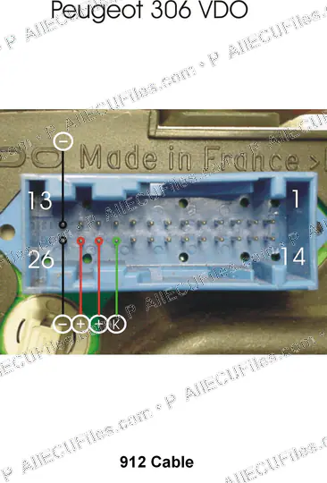 Watermarked preview of Peugeot 306vdo Reference
