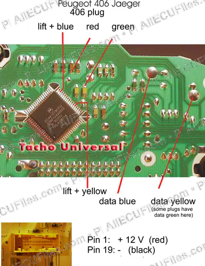 Watermarked preview of Peugeot 406 Jaeger Reference