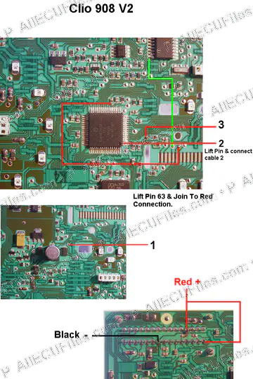 Watermarked preview of Renault Clio 908 V2 Reference