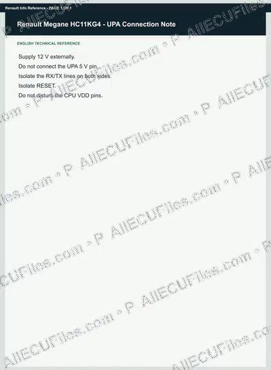 Watermarked preview of Renault Info Reference