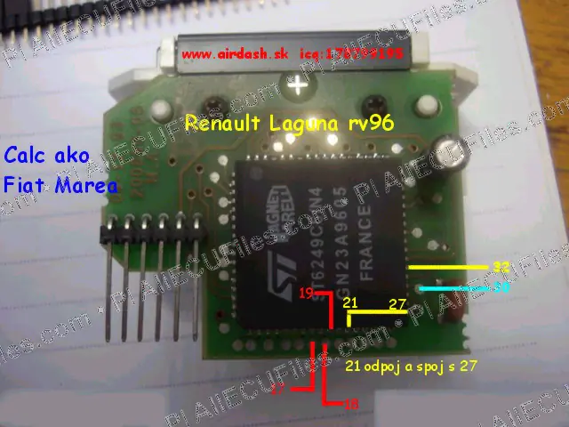 Watermarked preview of Renault Laguna Reference