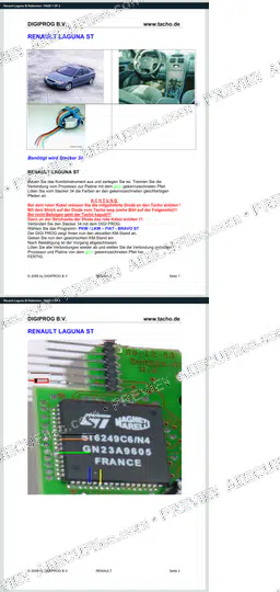 Watermarked preview of Renault Laguna St Reference
