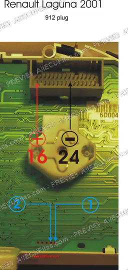Watermarked preview of Renault Laguna01 912 Reference