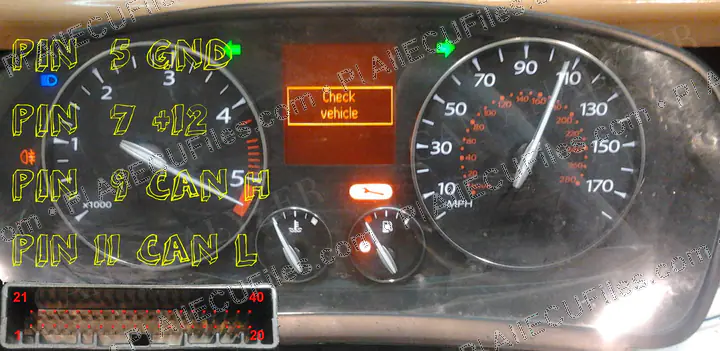 Watermarked preview of Renault Laguna3 Reference