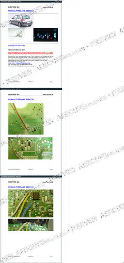 Watermarked preview of Renault Megane C56 2004 Reference