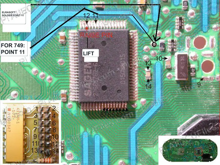 Watermarked preview of Renault Sagem Reference