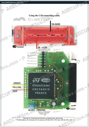 Watermarked preview of Renault St6249 Reference