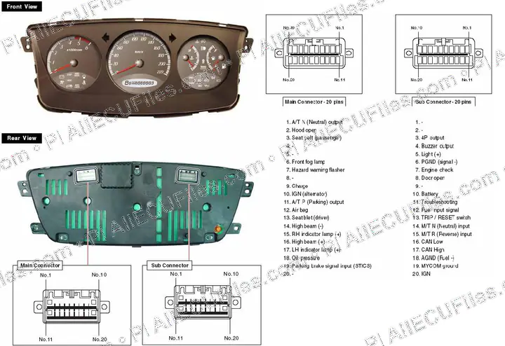 Watermarked preview of Ssang Young Action Claster Ssangyong Action Reference