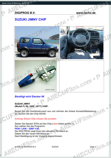 Watermarked preview of Suzuki Jimny 46 Reference