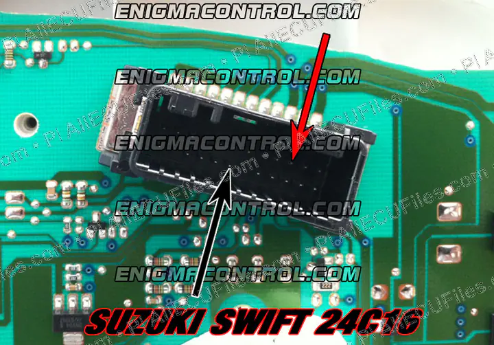 Watermarked preview of Suzuki Swift 24c16 Power Up Reference