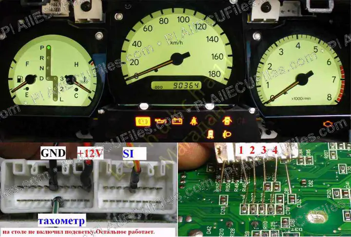 Watermarked preview of Toyota Aristo 1999 Reference