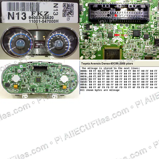 Watermarked preview of Toyota Avensis Reference